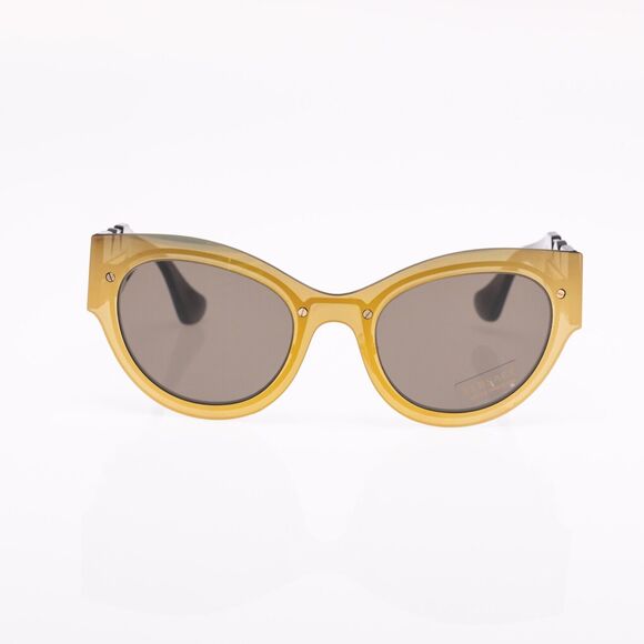 Versace Model 2234 Transparent Brown Sunglasses (missing parts)